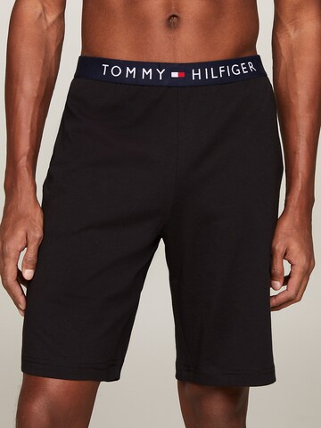 Pantalon de pyjama Tommy Hilfiger Underwear en noir : devant