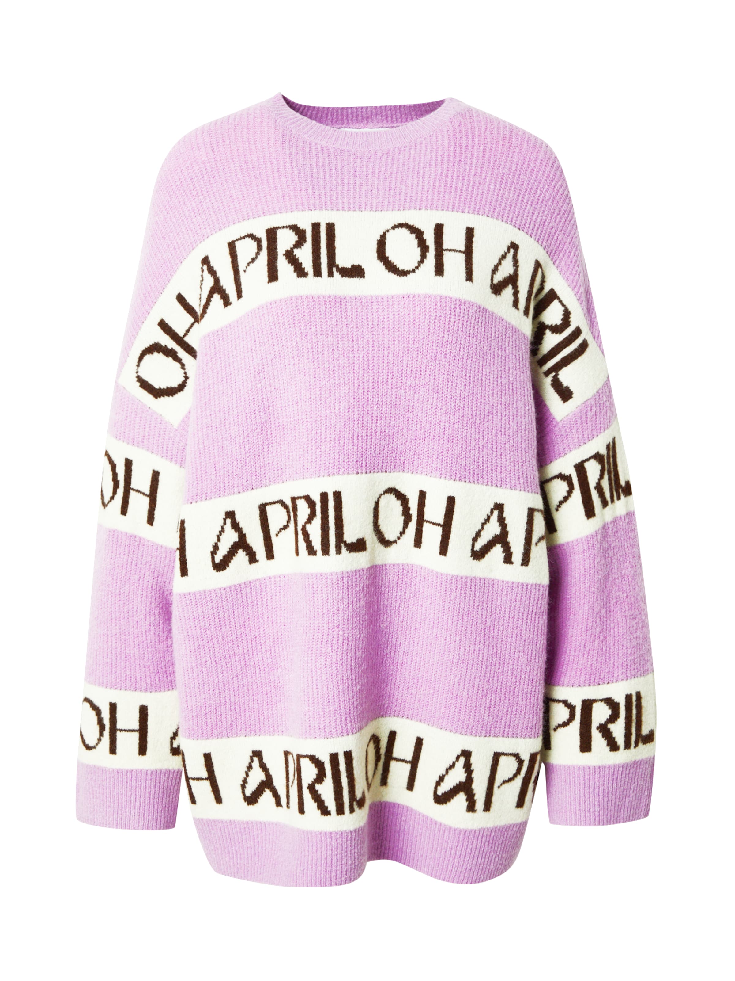 Pullover 'Billie' di OH APRIL in lilla: frontale