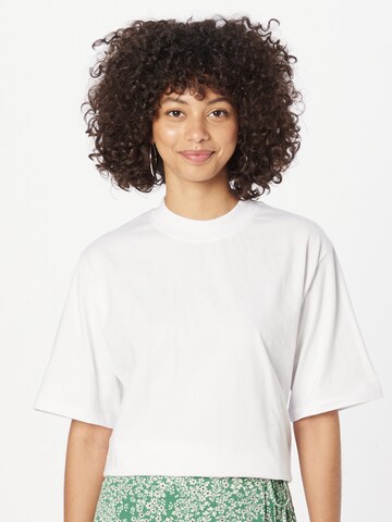 T-shirt Rotholz en blanc : devant