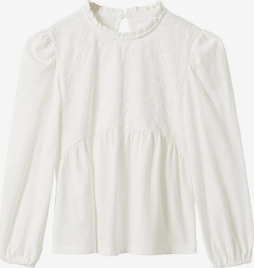 MANGO KIDS Shirt 'Tanit' in White: front