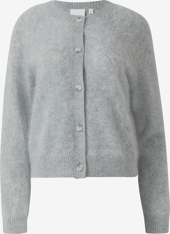 COMMA Gebreid vest in Grijs: voorkant