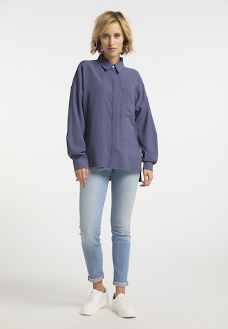 usha BLUE LABEL Blouse in Blue