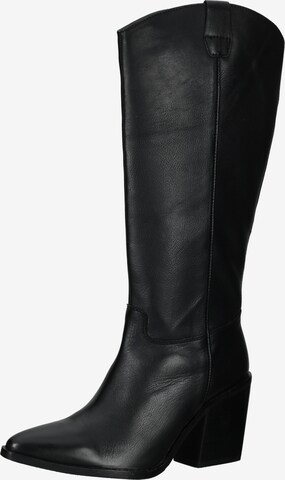 LAZAMANI Boots in Black: front