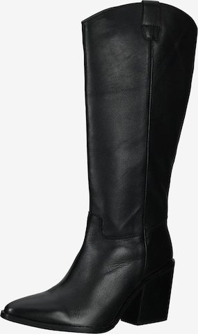 LAZAMANI Boots in Black: front