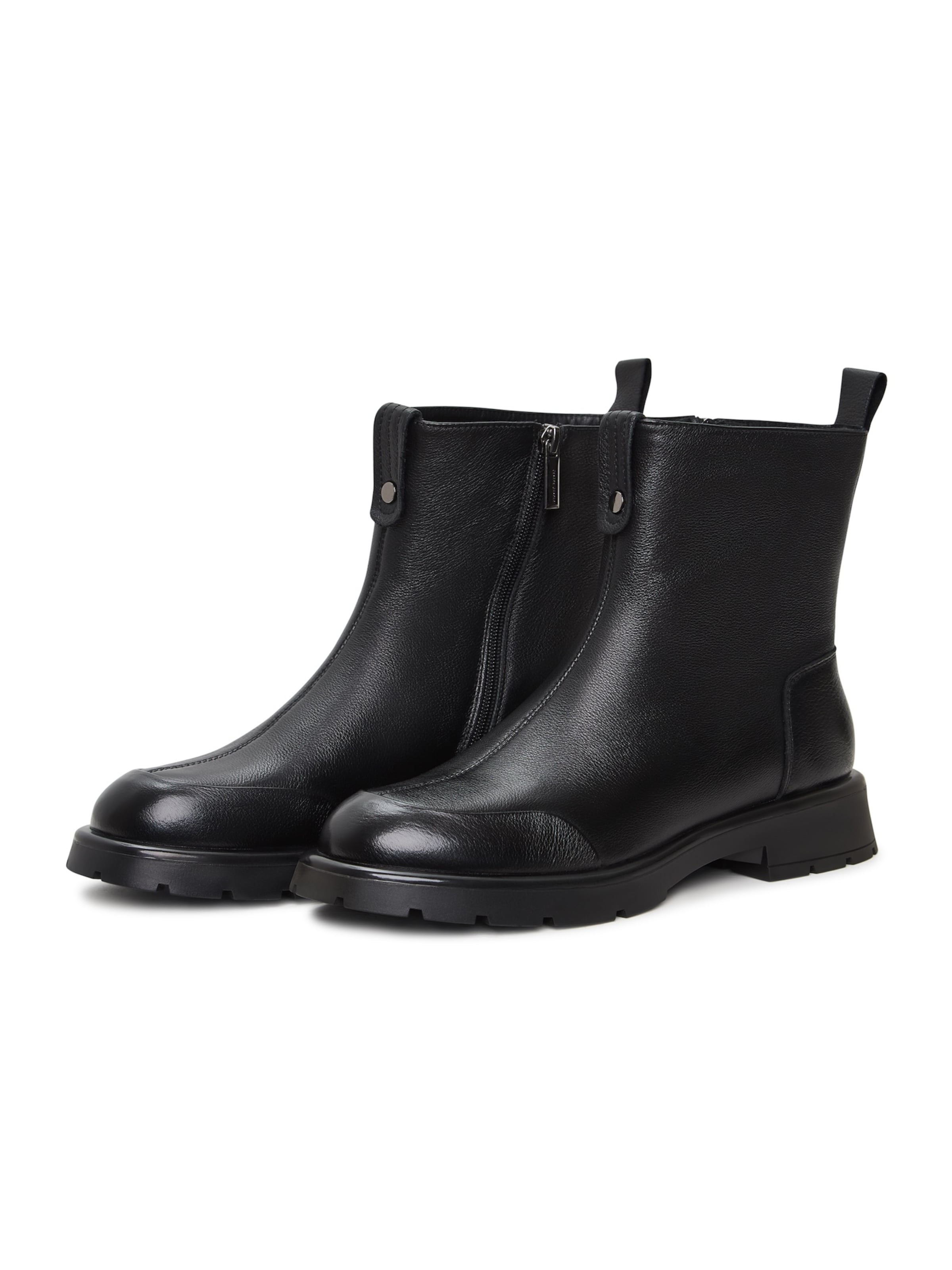 CESARE GASPARI Ankle Boots in Schwarz