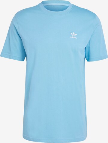 ADIDAS ORIGINALS Shirt 'Trefoil Essentials' in Blue: front