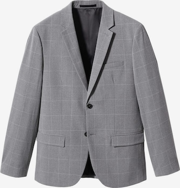 Coupe slim Veste de costume 'paulo' MANGO MAN en gris : devant