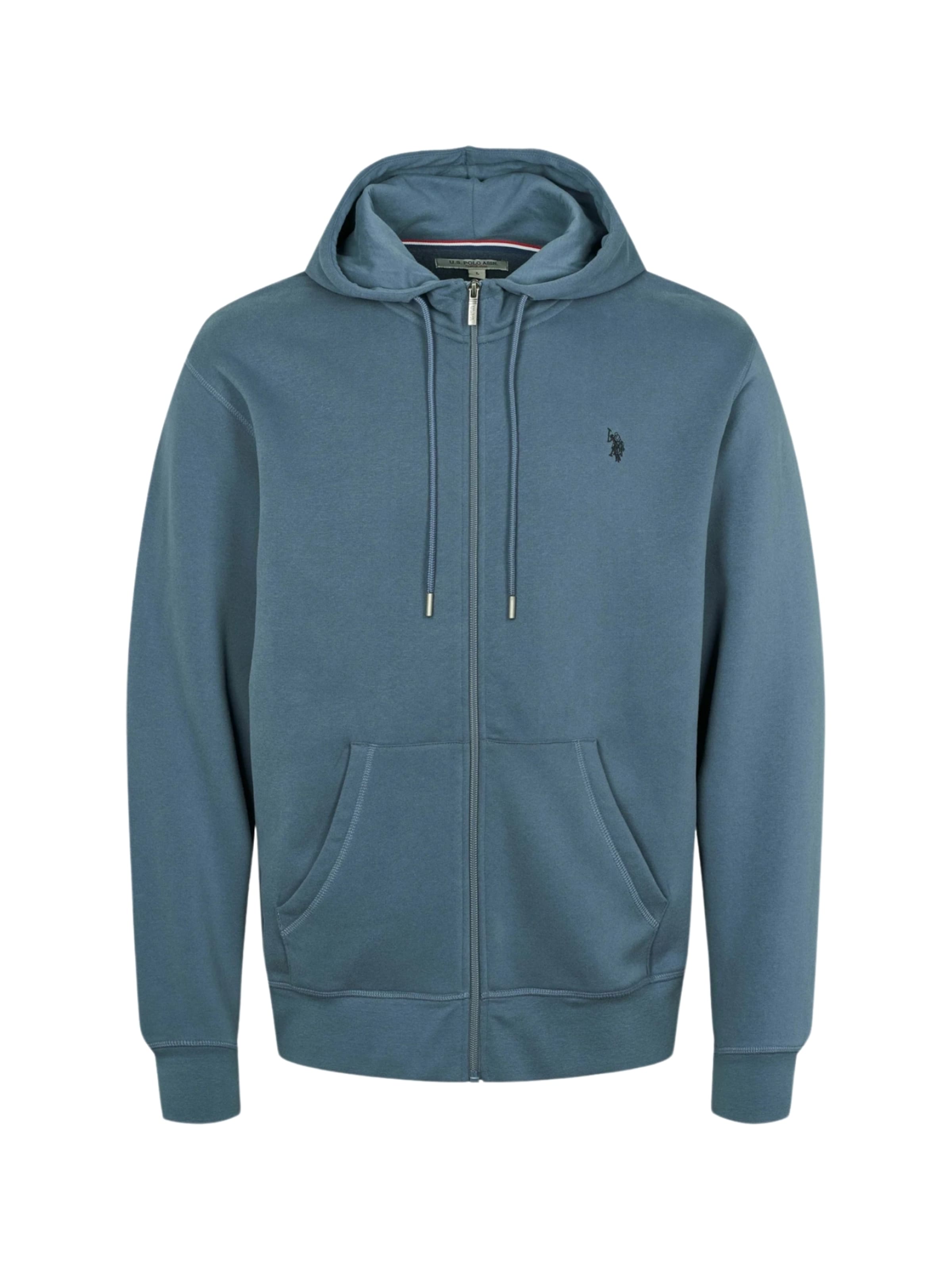 U.S. POLO ASSN. Mikina 'Otto' – modrá: přední strana