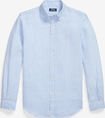 Comfort fit Camicia di Polo Ralph Lauren in blu: frontale