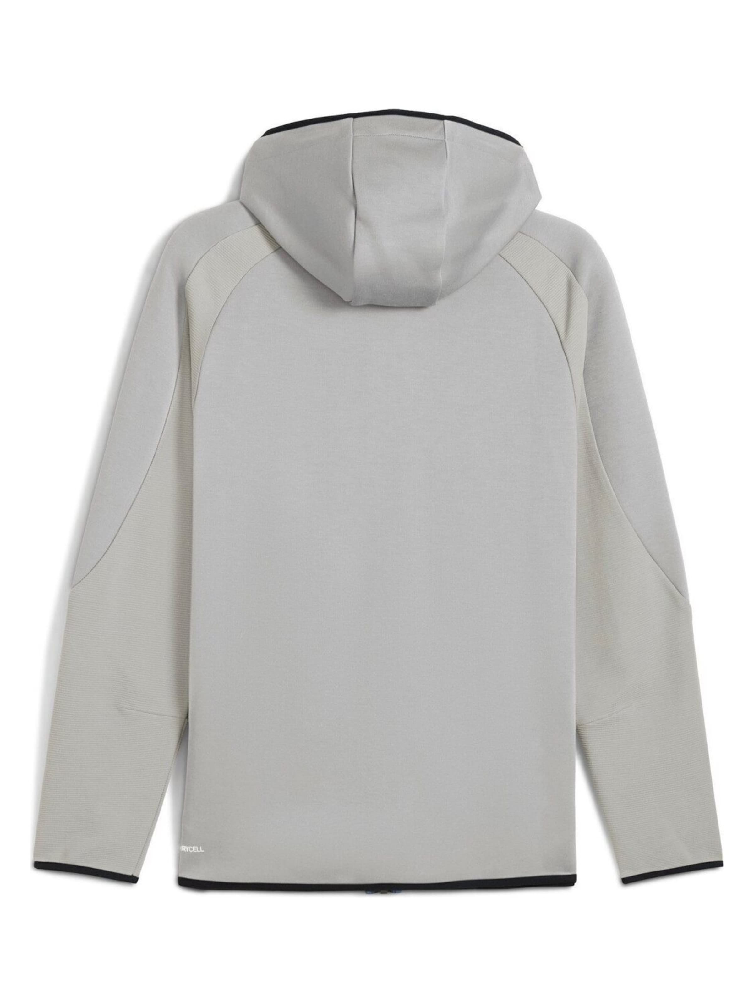 PUMA Sweatvest 'Puma Evostripe Fz Hoodie Dk' in Grijs