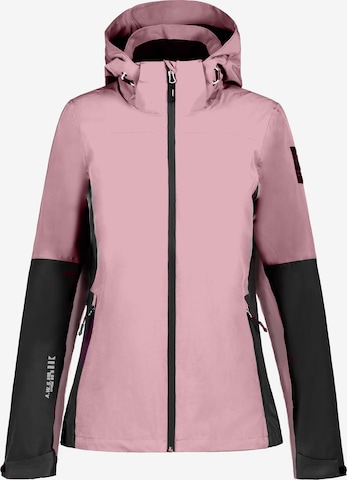 Veste outdoor 'Vahalahti' Rukka en rose : devant