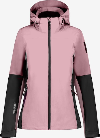 Rukka Outdoorová bunda 'Vahalahti' – pink: přední strana
