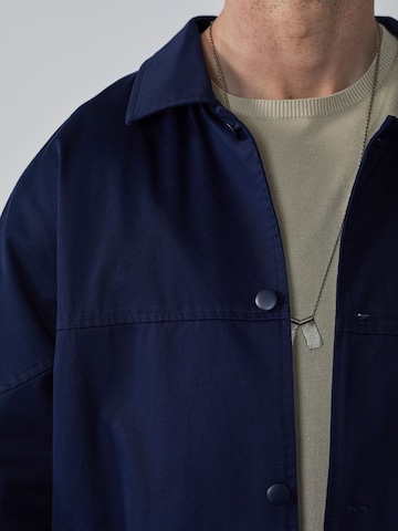 DAN FOX APPAREL Between-Season Jacket 'Neo' in Blue