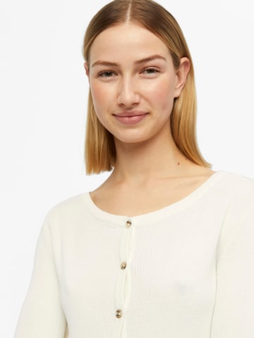 Cardigan 'Harriet' OBJECT en blanc