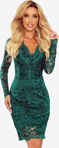 Numoco Abendkleid 'Minikleid Anke' in Grün: Vorderseite