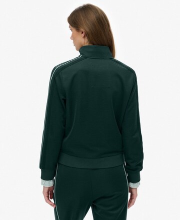 Superdry Sweatvest 'Country Club' in Groen