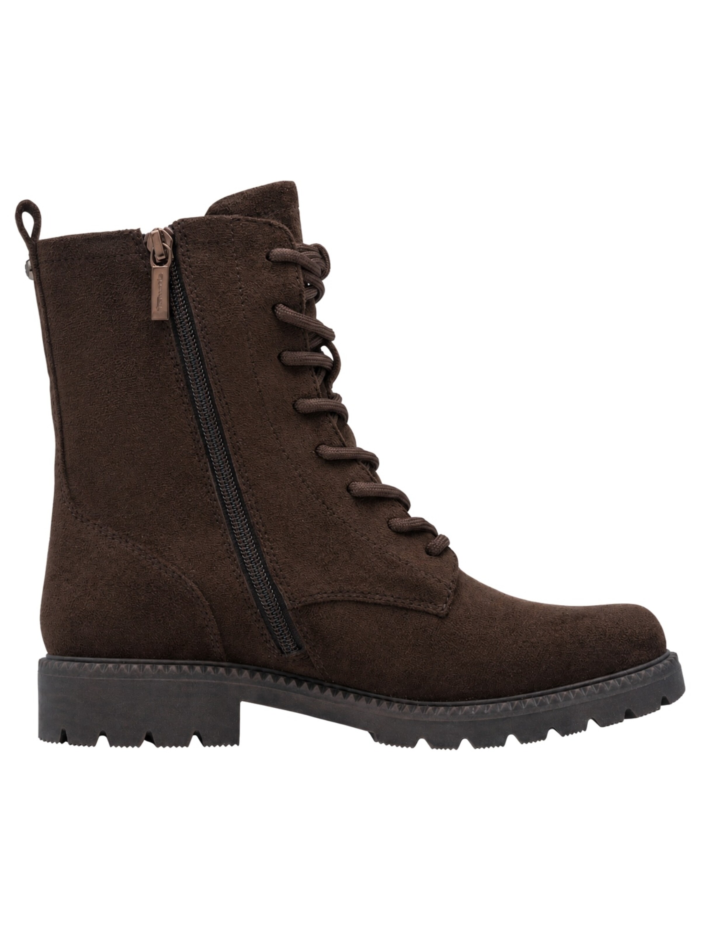 Bottines à lacets Tamaris en marron