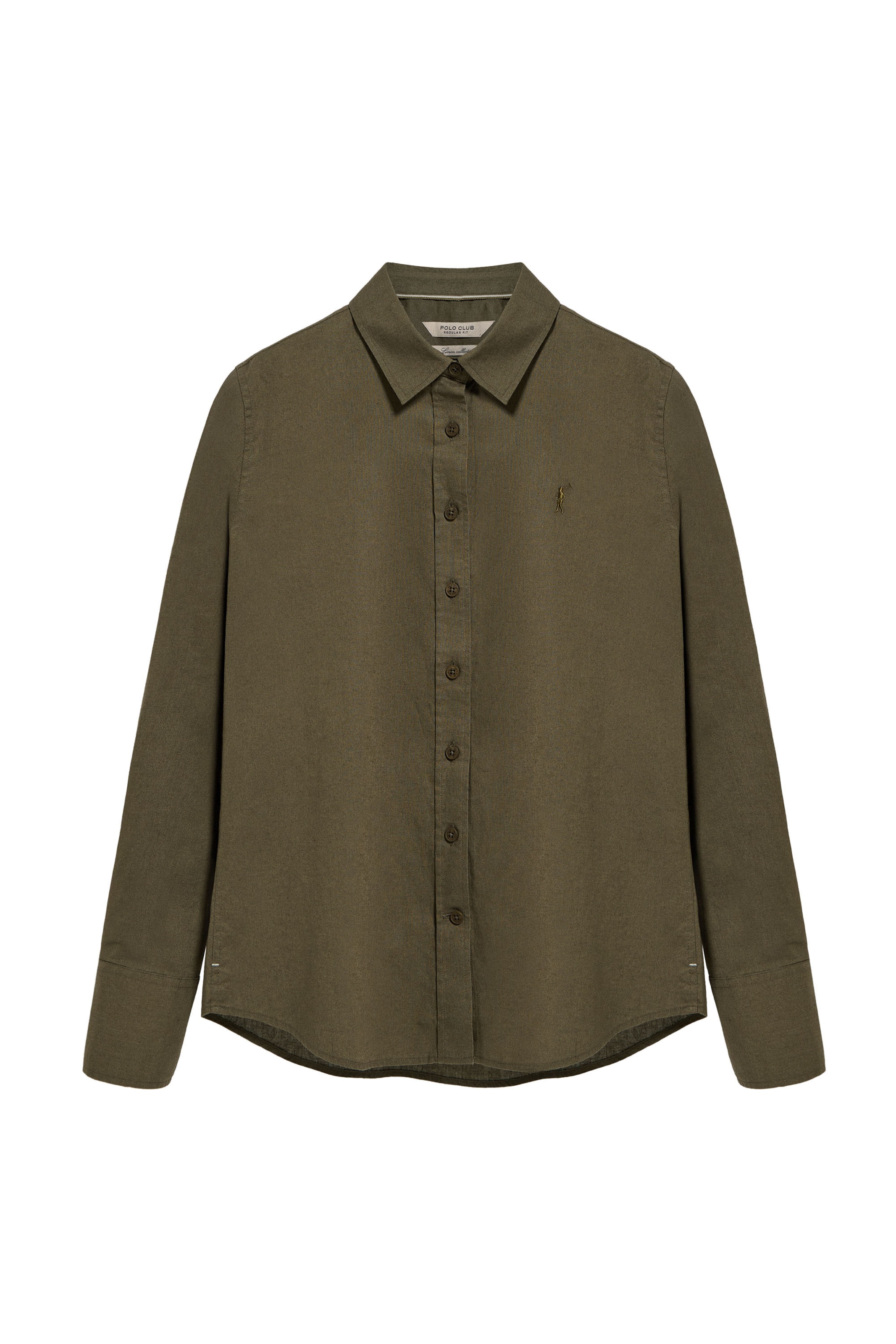 Polo Club Blouse in Green: front