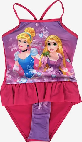 Disney Princess Badeanzug 'Disney Princess' in Pink: Vorderseite