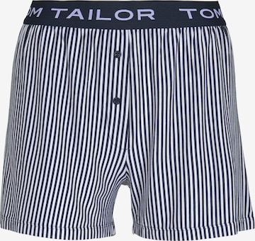 TOM TAILOR - Pantalón de pijama en azul: frente