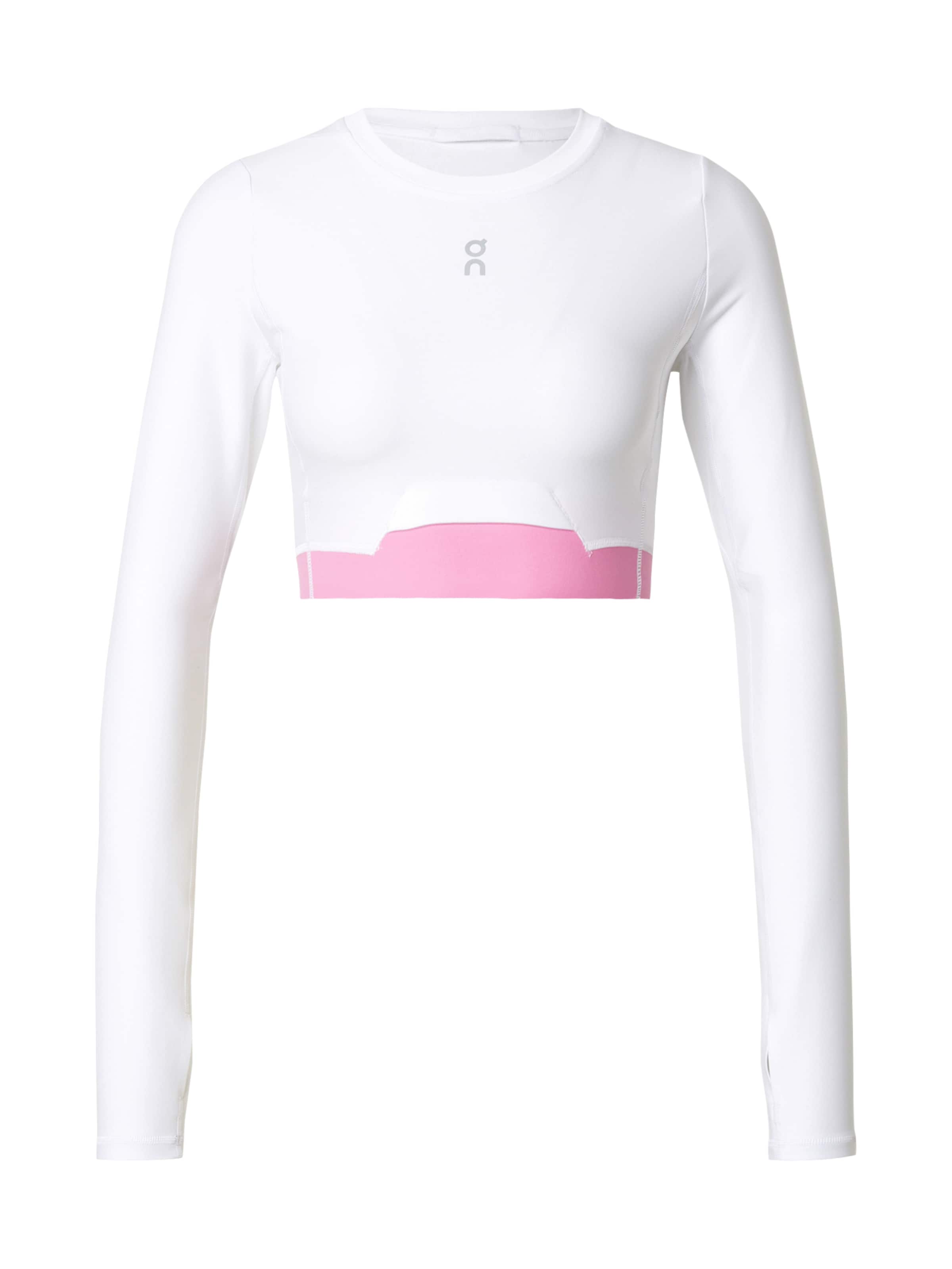 On Performance shirt in White: front