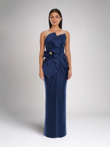 acob a porter Avondjurk in Blauw