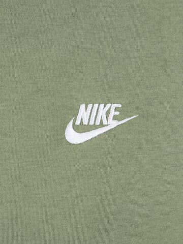 Nike Sportswear Regular fit Μπλούζα φούτερ 'Club Fleece' σε πράσινο