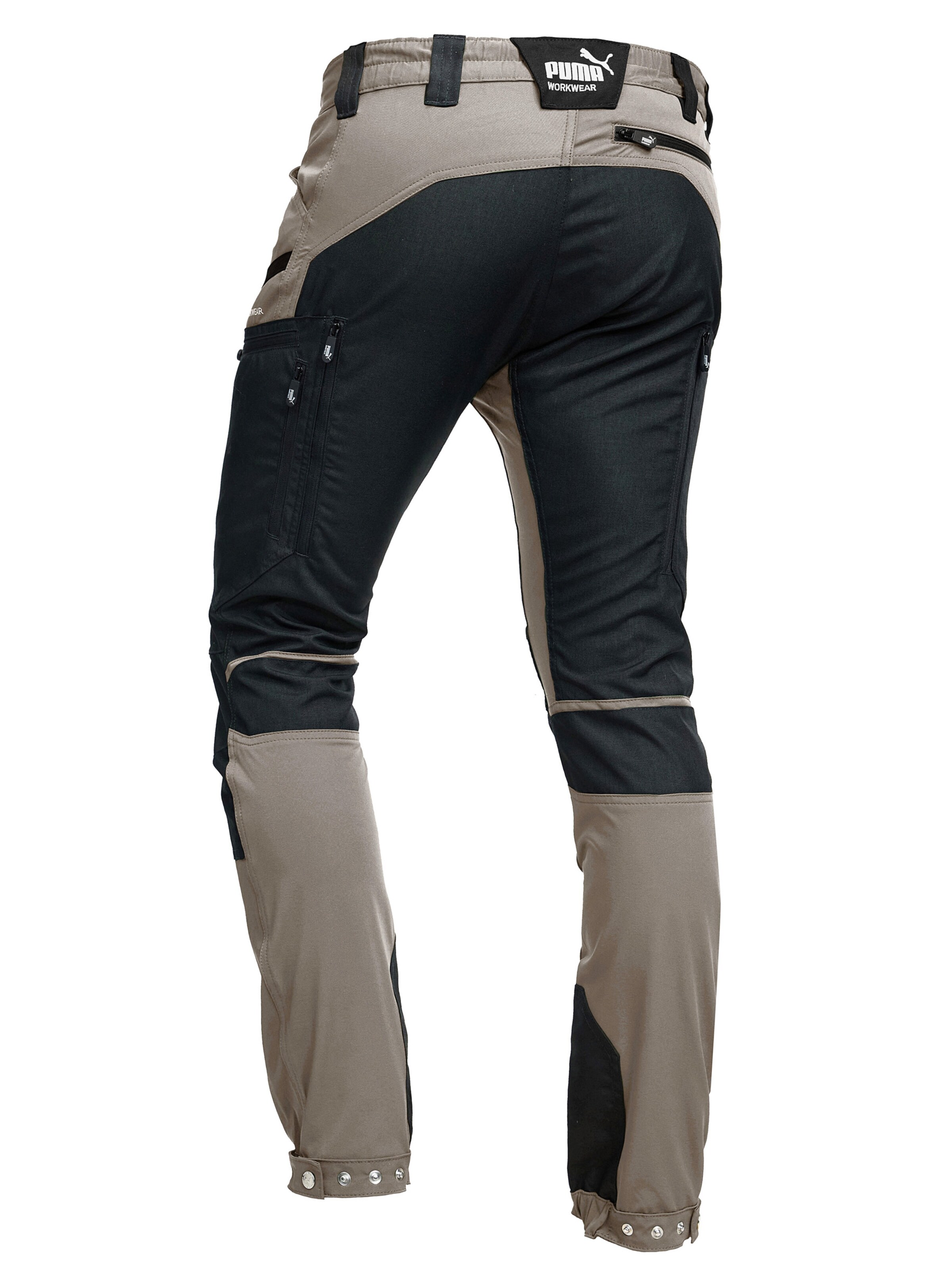 PUMA Workwear Regular Outdoor Pants 'ProOne' in Brown