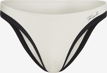 Karl LagerfeldBikini donji dio - bež boja: prednji dio