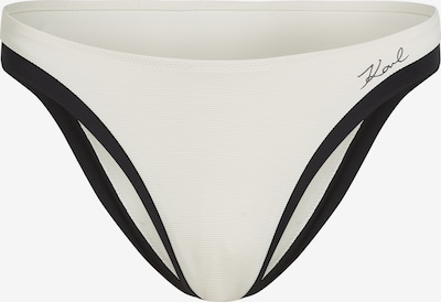 Bikinio kelnaitės iš Karl Lagerfeld, spalva – kremo / juoda, Prekių apžvalga