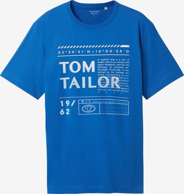 TOM TAILOR T-Shirt in Blau: predná strana