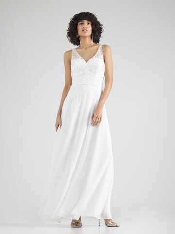 Robe de soirée Laona en blanc