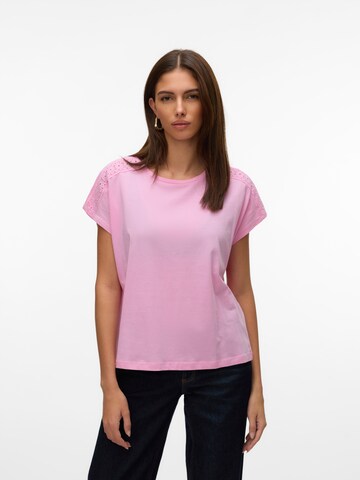 VERO MODA Shirt 'VMEmmy' in Pink: front