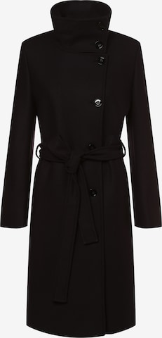DRYKORN Between-Seasons Coat in Black: front