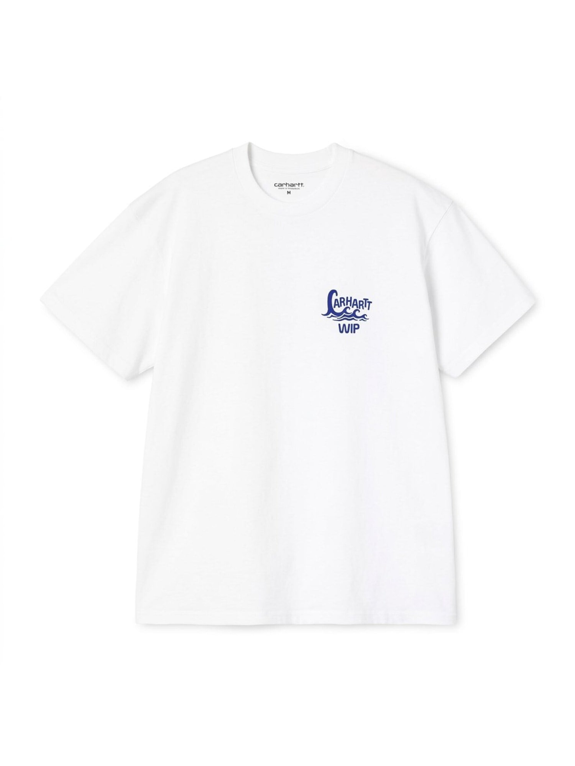 Maglietta 'S/S WAVES T-SHIRT WHITE' di Carhartt WIP in bianco: frontale