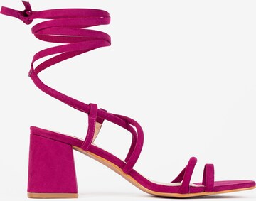 Celena Strap sandal in Pink