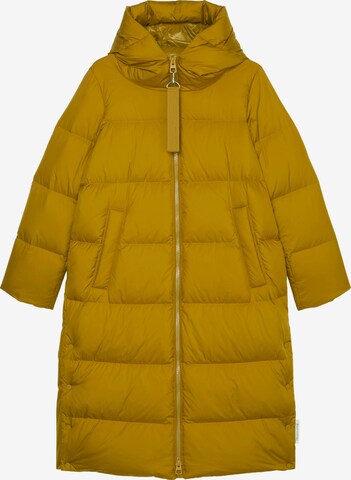 Manteau d’hiver Marc O'Polo en jaune : devant