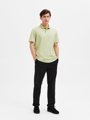 Tricou 'Leroy' de la SELECTED HOMME pe verde