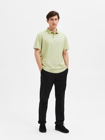 SELECTED HOMME Shirt 'Leroy' in Green