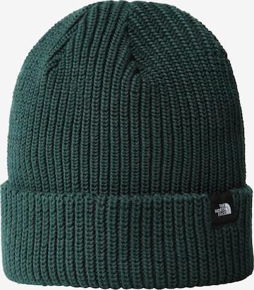 THE NORTH FACE Beanie in Green: front