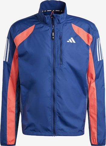 ADIDAS PERFORMANCE - Casaco outdoor em azul: frente