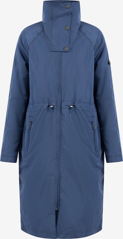 Manteau mi-saison DreiMaster Maritim en bleu : devant