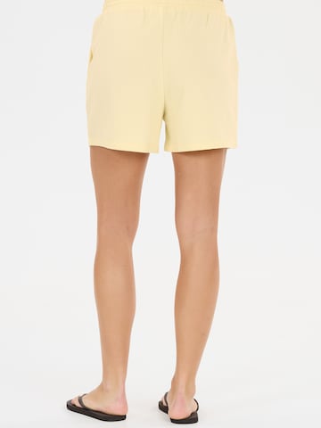 Athlecia - regular Pantalón deportivo 'Crecy' en amarillo