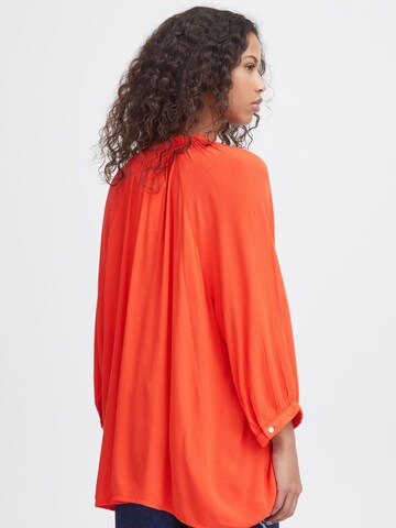 Camicia da donna 'MARRAKECH' di ICHI in arancione