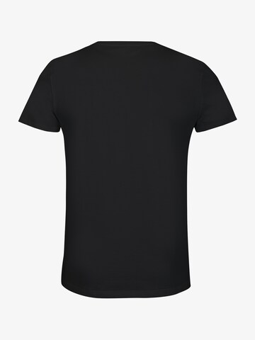 T-Shirt 'Paul' Erlich Textil en noir