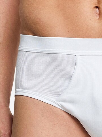 SCHIESSER Panty 'Cotton Essentials Doppelripp' in White