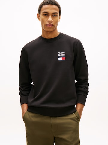 TOMMY HILFIGER Mikina – černá: přední strana