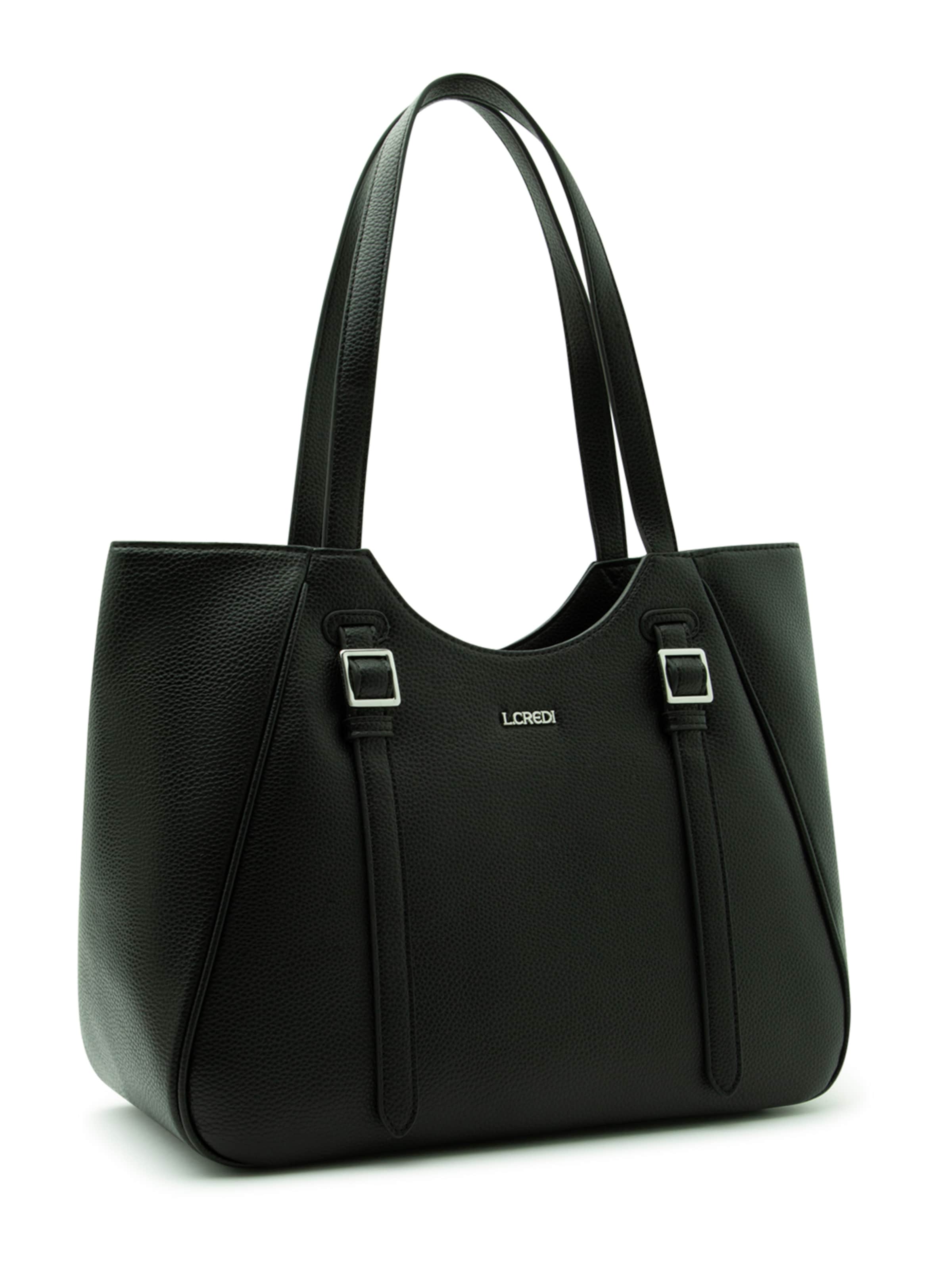 L.CREDI Шоппер 'Panja' в Черный