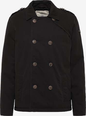 DreiMaster Vintage Winterjacke in Schwarz: predná strana