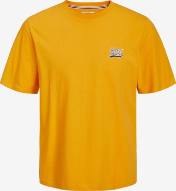 JACK & JONES Koszulka 'TREVOR' w kolorze pomarańczowy: przód